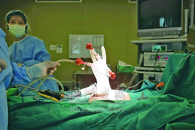 仁伯爵綜合醫院普外科逾七成手術均以腹腔鏡完成